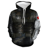 The Falcon and the Winter Soldier Hoodies Cosplay Jacket Halloween Sweatshirt Pullover