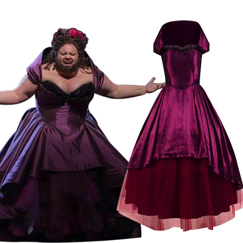 The Greatest Showman Bearded Lady Women Lettie Lutz Dress Cosplay Costume - ACcosplay