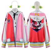One Piece Red Diva UTA Cosplay Costume 2022 New Anime Outift Halloween Headset Props
