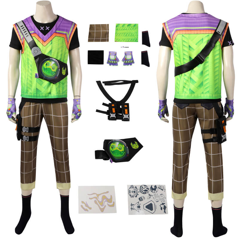 2023 Valorant Gekko Agent Cosplay Costume Suit ACcosplay