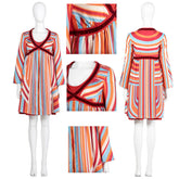 Wanda Pregnant Dress WandaVision Costume Scarlet Witch Halloween Cosplay