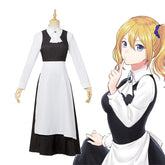 Ai Hayasaka Cosplay Kaguya-sama Love Is War Dress Costume Black White Maid Dress Suit