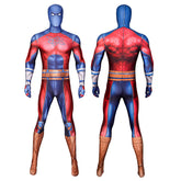 Black Adam Atom Smasher Costume The Atom Al Rothstein Cosplay Superhero Jumpsuit