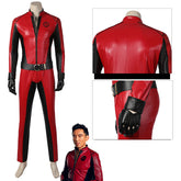 The Umbrella Academy S3 Ben Hargreeves No.2 Cosplay Costume Leather Bodysuit Uniform