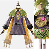 Genshin Impact Collei Cosplay Costume Gameplay Sumeru Collei Skin Dress Suit