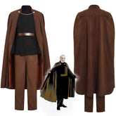 Star Wars Attack of The Clones Cosplay Count Dooku Costume Halloween Celebration Suit