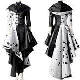 Cruella Costumes 2021 Cruella de Vil Emma Stone Cosplay Halloween Outfits ACcosplay