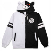 Danganronpa Monokuma Black White Bear Hoodie Jacket