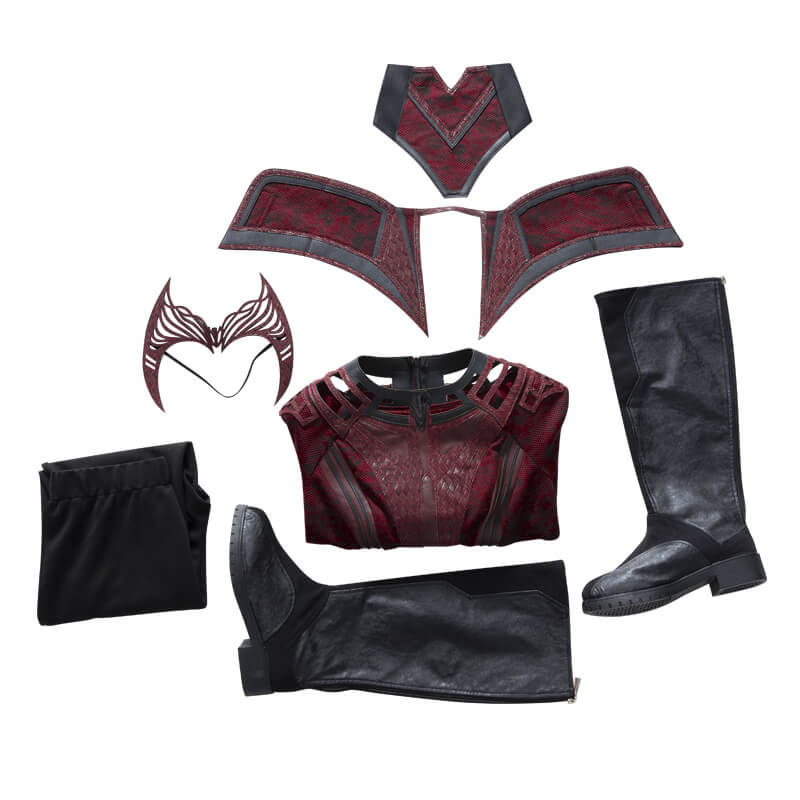 Doctor Strange 2: Scarlet Witch's New Costumes Doctor Strange in the Multiverse of Madness Wanda Cosplay Costume