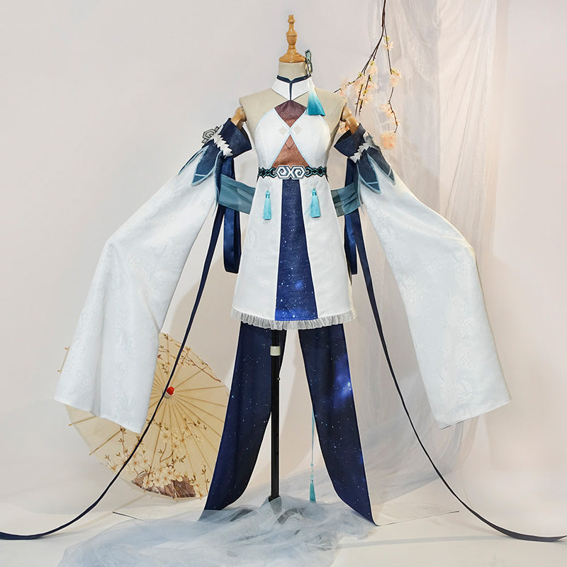 Genshin Impact Haagenti Guizhong Cosplay Costume Anime Lantern Rite Party Dress Suit
