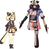 Genshin Impact Zaoyou Cosplay Costume Game Cute Loli Uniform
