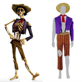 Coco 2017 Movie Hector Light Purple Halloween Cosplay Costume For Sale