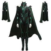 Hela Costume Thor Ragnarok Hela Goddess of Death Cosplay Superhero Jumpsuit 3D Printed