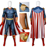 The Boys 4 The Homelander Cosplay Costume Leader of The Seven Superman Jumpsuit