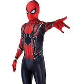 Iron Spider Spider-Man Spandex Jumpsuit Superhero Cosplay Costume