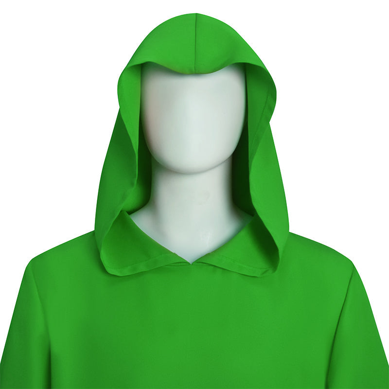 Green Wizard Robes Shadow Wizard Money Gang Halloween Costume Cloak Outfit ACcosplay