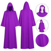 Purple Wizard Cloak Shadow Wizard Money Gang Purple Robe Halloween Costume ACcosplay