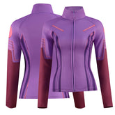 Hawkeye Kate Bishop Cosplay Costume Purple Jacket Women Coat Halloween Suit