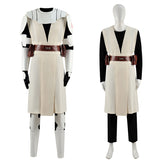 Star Wars The Clone Wars Cosplay Obi-Wan Kenobi Armor Costume Coat Uniform Outfits