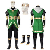 Kid Loki Cosplay Costume Superhero Green Suit Halloween Outfit