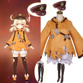 Klee Cosplay Genshin Impact Klee Halloween Costume Yellow Pumpkin Dress