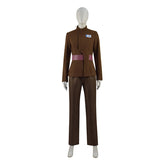 Star Wars Korr Sella Cosplay Costume Brown Uniform Halloween Carnival Suit 2022