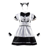 Women Maid Outfit French Apron Lolita Dress Maid Dress Cosplay Costume