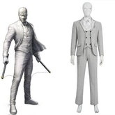 Moon Knight Suit Steven Grant Marc Spector Cosplay Costume Steven Mr.Knight White Suits