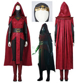 Star Wars Nightsister Merrin Cosplay Costume Witch Merrin Red Kimono Halloween Carnival Suit