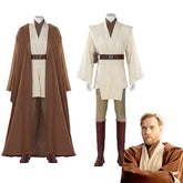 Star Wars Obi-Wan Kenobi Cosplay Costume Kenobi Jedi Robe Suit Full Set