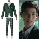 All Of Us Are Dead Lee Su-Hyeok Cosplay Park Solomon Costume Korean Drama School Uniform