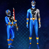 Power Rangers Blue Ranger Costume Kishiryu Sentai Ryusoulger Solider Jumpsuit Bodysuit