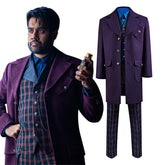 Doctor Who Series 12 The Master Coat Sacha Dhawan Purple Outfit Suit - ACcosplay