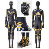 Black Panther: Wakanda Forever Cosplay Costume Shuri Bodysuit Jumpsuit Halloween Outfit Printed Version