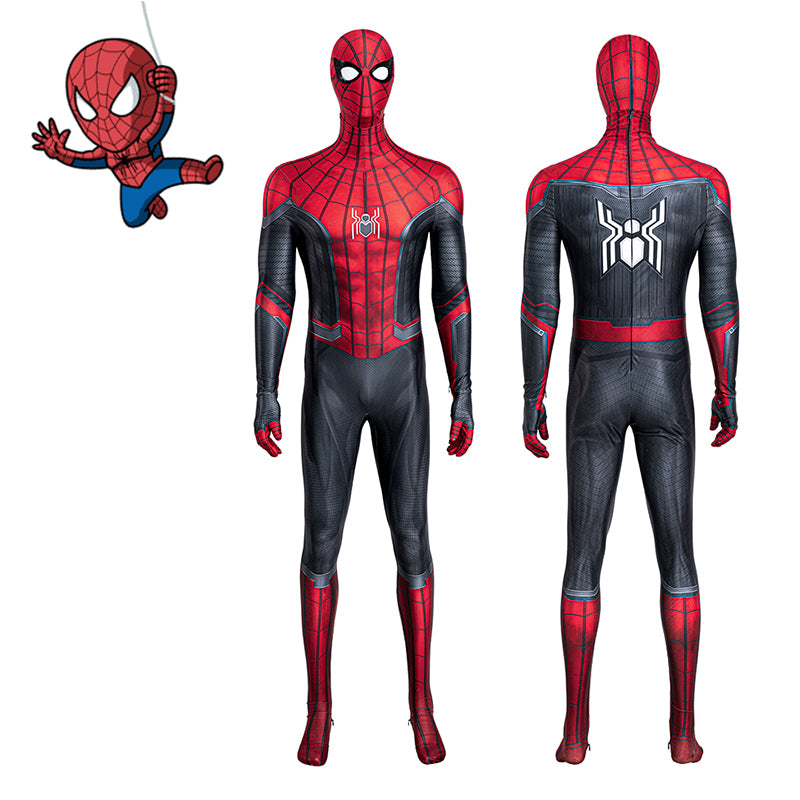 Spider Man Far From Home Peter Parker Spiderman Cosplay Costume for Kids M