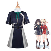 Lycoris Recoil Takina Inoue Cosplay Costume Anime Girl JK Dress Red School Uniform