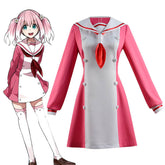 Muno na Nana Talentless Nana Nana Hiiragi Cosplay Costume Pink Dress School Uniform
