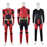 Justice League Movie The Flash Cosplay Barry Allen Costume Red Bodysuit