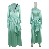 The Gilded Age Season 2 Cosplay Costume Women Green Dress Vintage Ball Gown