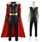 Thor 4: Love and Thunder Cosplay Costume Thor Odinson Black Battle Suit