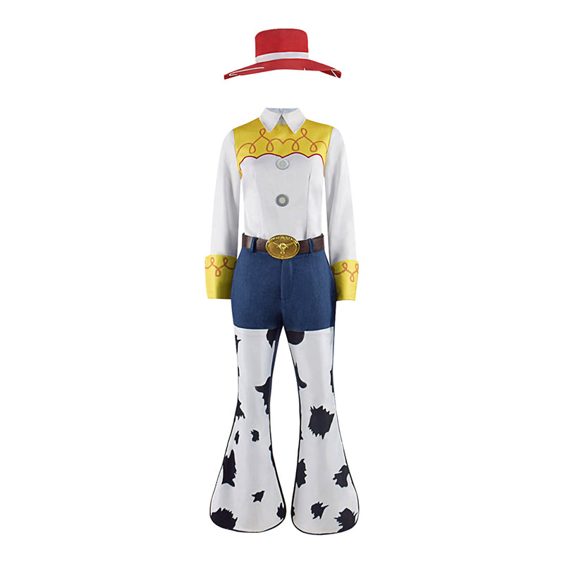 Toy Story 2 Jessie Costume Disney Anime Cowgirl Cosplay Halloween Carnival Suit