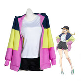 Ya Boy Kongming Tsukimi Eiko Cosplay Costume Anime Eiko Tsukimi Jacket Shirt Pants Uniform