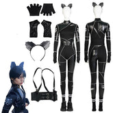 Wednesday Addams Cat Costume Wednesday Cat Suit Wednesday 2022 Cosplay Wig Costume ACcosplay