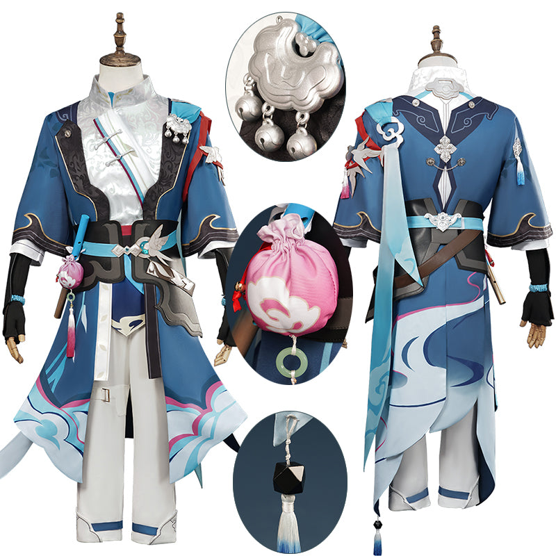 Honkai: Star Rail Yanqing Trailer Tempered Chill Cosplay Costume Halloween Carnival Suit