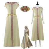 2022 House of the Dragon Young Princess Rhaenyra Targaryen Cosplay Costume Halloween Carnival Suit