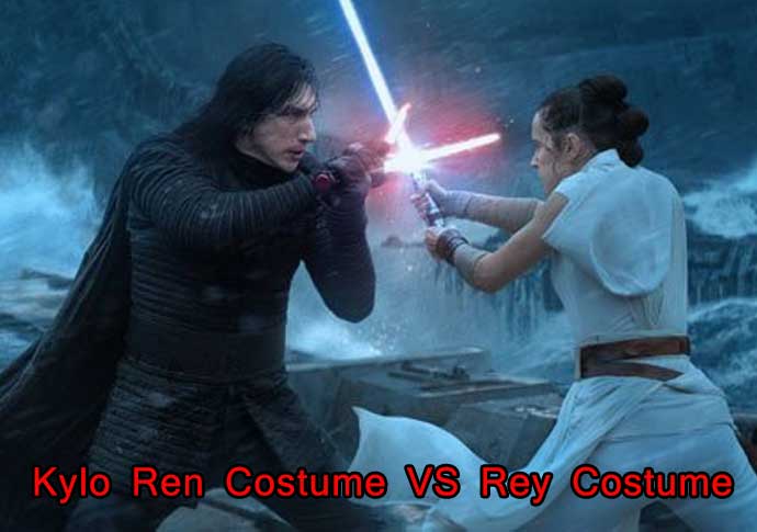 Kylo Ren Costume VS Rey Costume: Best Cosplay You Love