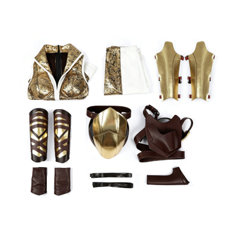 Masters of the Universe Teela Cosplay Costume Battle Armor Suit Halloween Outfit ACcosplay