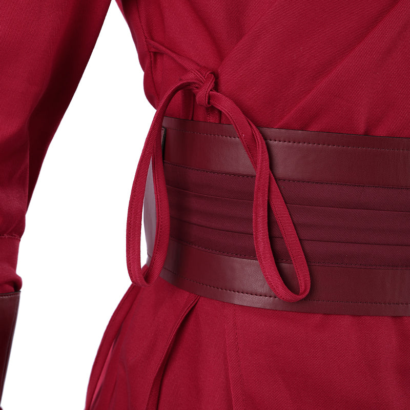 Spiderman Brand New Day The Hand Ninja Cosplay Costume Red Halloween Suit ACcosplay