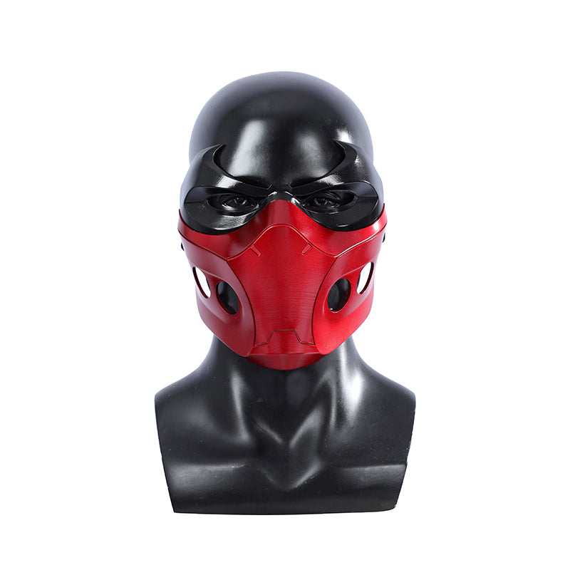 Red Hood Jason Todd Rebirth Cosplay Costume Red Leather Halloween Suit ACcosplay