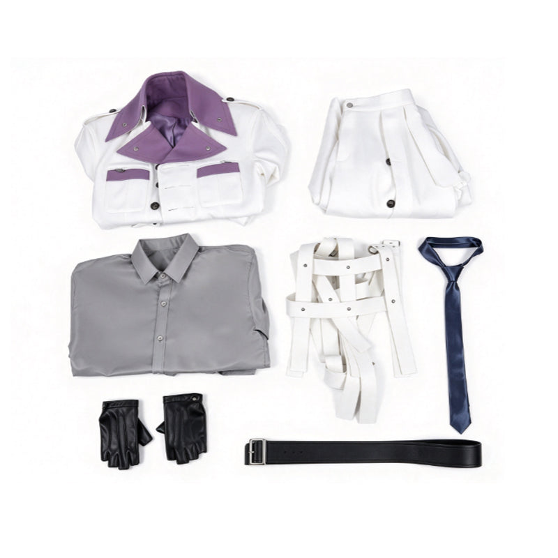 Final Fantasy VII Rebirth Rufus Shinra Cosplay Costume Halloween Suit ACcosplay